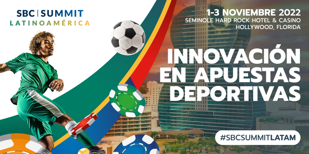 Clubes deportivos y gigantes de la industria discutirán la innovación en las apuestas en SBC Summit Latinoamérica